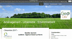 Desktop Screenshot of geodev-conseil.com