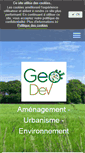 Mobile Screenshot of geodev-conseil.com